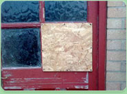 boarded up Willenhall